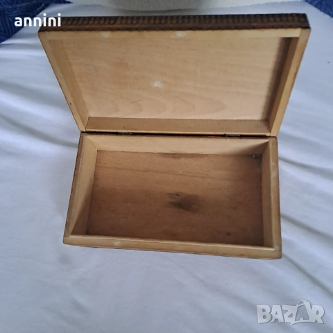  дървена пирографирана кутия 30/20/7  и малка 24/14/7, снимка 18 - Други стоки за дома - 30419026