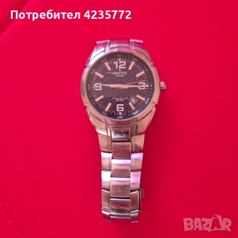 CASIO Edifice оригинален кварцов часовник. Каса 48,6мм , снимка 2 - Мъжки - 52933085