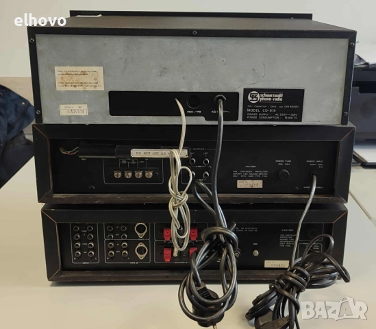 Стерео усилвател, тунер и дек Schwarzwald phono-radio, снимка 4 - Ресийвъри, усилватели, смесителни пултове - 52208094