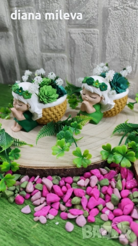 Ангелчета в зелен цвят!!