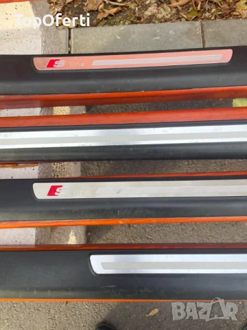 Лайсни прагове за Audi A6 S-line комби 2010 г Ауди оригинални, снимка 8 - Аксесоари и консумативи - 50860916