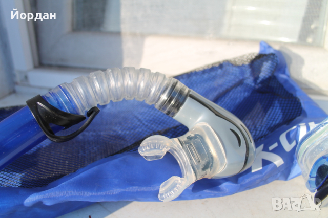 Очила и шнорхел за плуване, снимка 10 - Водни спортове - 44532821