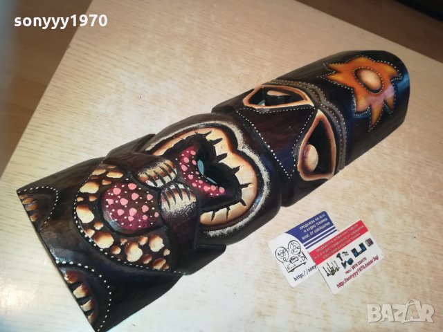 Маска от дърво за стена-кукер 3112201024