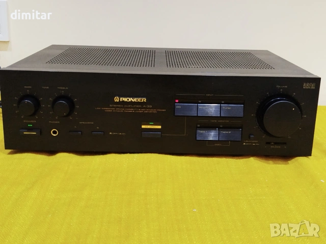 Стерео усилвател PIONEER A - 33 410 W - JAPAN , снимка 11 - Ресийвъри, усилватели, смесителни пултове - 54261927