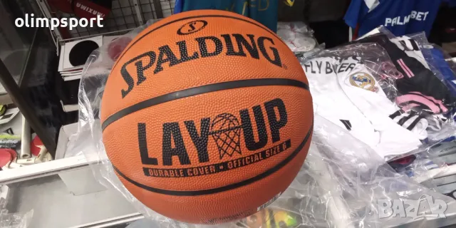 баскетболна топка Спалдинг нова каучук размер 5,6,7 напомпена, снимка 4 - Баскетбол - 47276370