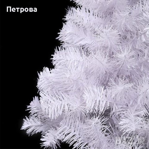 Бяла елха-150 см./Изкуствена елха/Бяла коледна елха, снимка 4 - Декорация за дома - 35051197