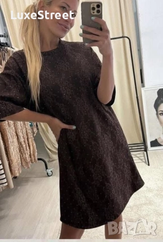 Дамски Рокли с Камъни 🤍, снимка 2 - Рокли - 52583210