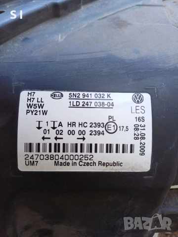 Комплект фарове за VW Tiguan 5N 2007-2016, снимка 2 - Части - 54331694