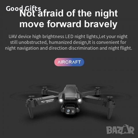 ДРОН F195 Pro с 1080P HD с двойна камера, мини UAV за въздушна фотография с WiFi FPV, връщане с един, снимка 9 - Дронове и аксесоари - 39403645