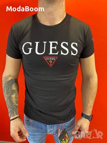 Мъжки тениски Guess, снимка 2 - Тениски - 36714775