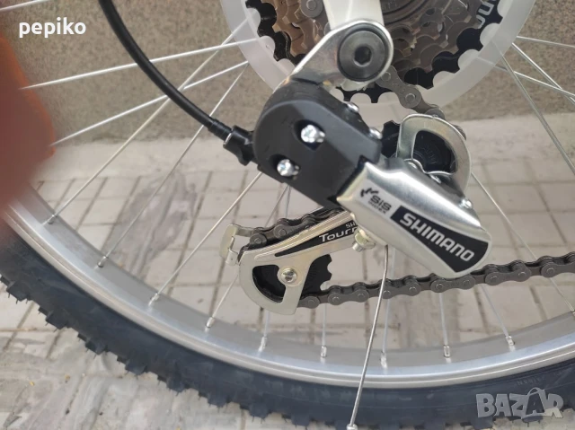 Продавам колела внос от Германия юношески спортен алуминиев велосипед VELOTEC ADVENTURE SPORT 24, снимка 15 - Велосипеди - 50610442