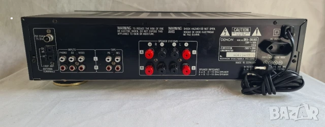 Усилвател DENON DRA-365RD, снимка 2 - Ресийвъри, усилватели, смесителни пултове - 51219771