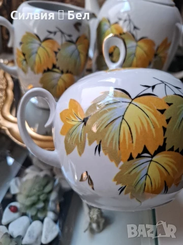Комплект* ретро *порцелан , снимка 2 - Прибори за хранене, готвене и сервиране - 50942844