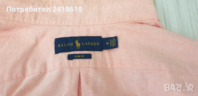 POLO Ralph Lauren Oxford Knit Cotton Slim Fit Mens Size M НОВО! ОРИГИНАЛ! Мъжка Риза!, снимка 14 - Ризи - 51701158