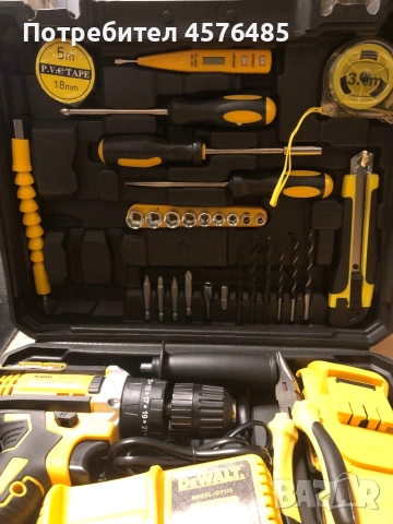 Винтоверт DeWALT, снимка 4 - Винтоверти - 52644877