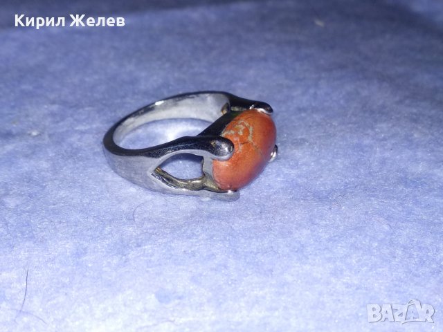 МНОГО КРАСИВ СКЪПОЦЕНЕН ПРЪСТЕН от ХРОМИРАНА БЛАГОРОДНА НЕРЪЖДАЕМА СТОМАНА 36603, снимка 6 - Пръстени - 39758573