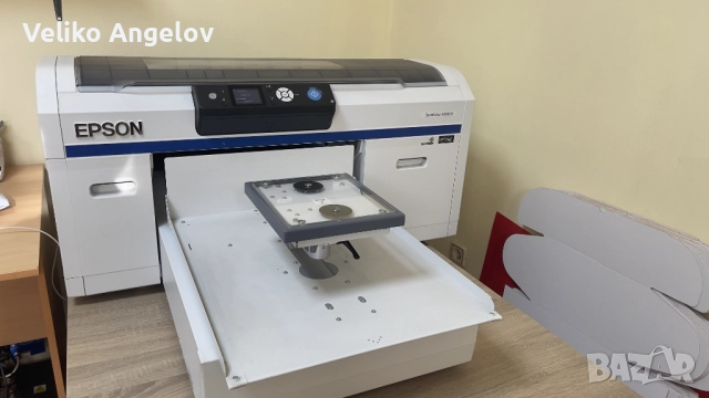 EPSON F2000 - легендата в DTG печата за светъл текстил, снимка 6 - Други машини и части - 52295434