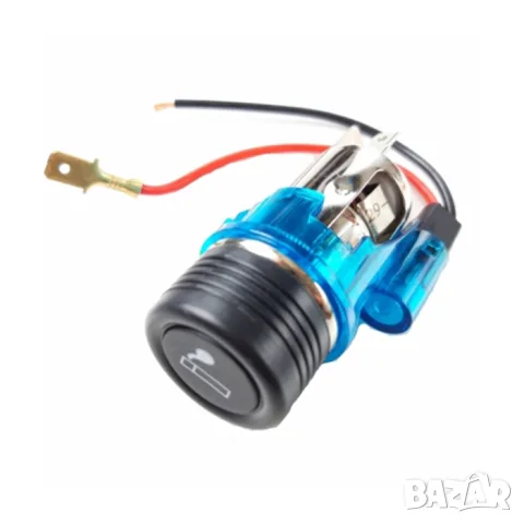 Универсална автомобилна запалка 12V синя