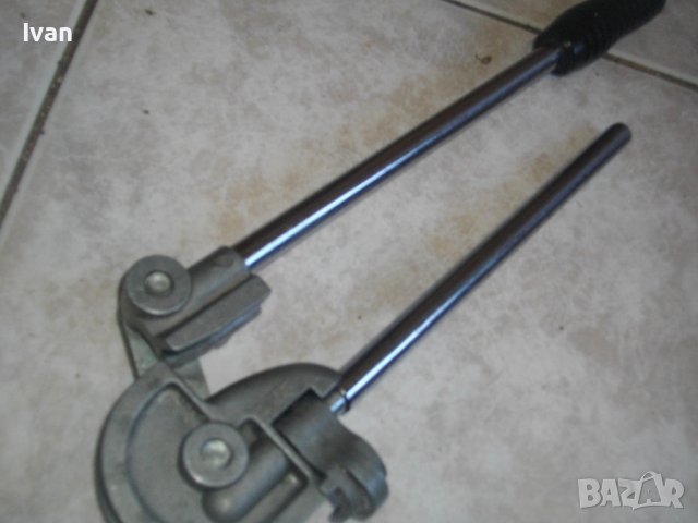 Немски Тръбогиб 12мм-Уред За Огъване На Тръби-BUDGET B6231C002-Отличен-Почти Нов, снимка 12 - Други инструменти - 39367039