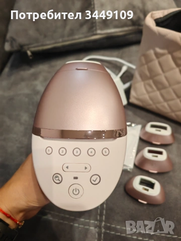 Philips фотоепилатор BRI977/00, 5 степени, UV филтър, снимка 4 - Епилатори - 54060283