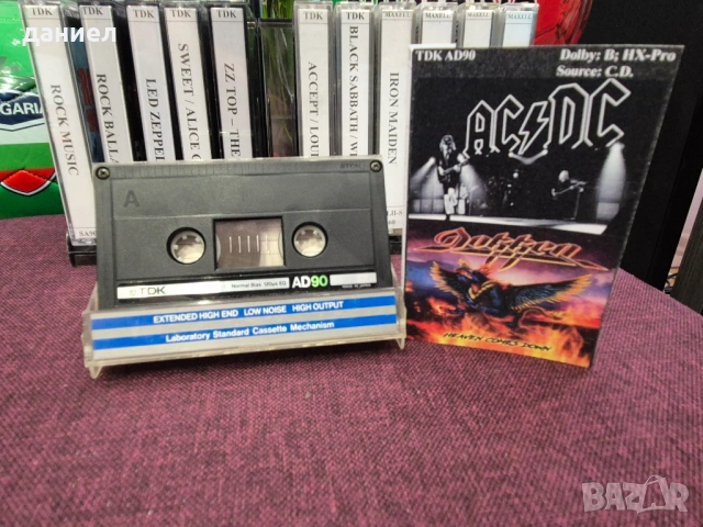 Аудио касети TDK и MAXEL с рок - Whitesnake, Led Zeppelin,Iron Maiden,AC/DC,Black Sabbath,Foreigner , снимка 12 - Аудио касети - 54164068