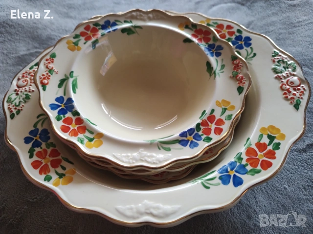 Crown Ducal антикварни купи от 20-те години, снимка 3 - Сервизи - 54076708