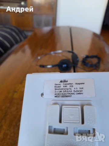 Стар уокмен Aciko, снимка 5 - Антикварни и старинни предмети - 51075110