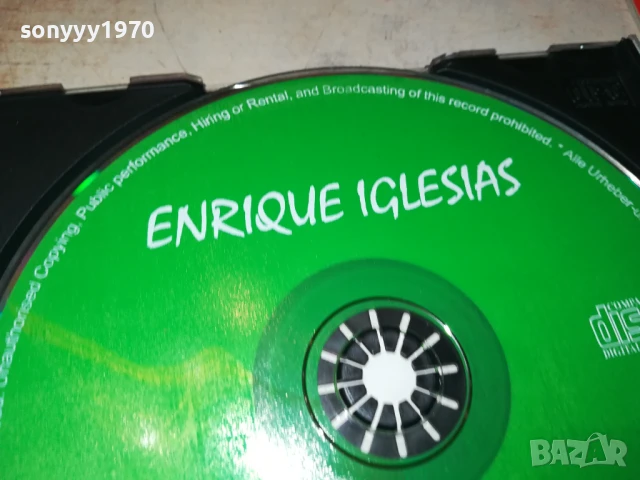 ENRIQUE IGLESIAS CD 1008251158, снимка 12 - CD дискове - 51315327