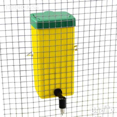 ПРОМО АВТОМАТИЧНА ПОИЛКА ЗА ЗАЙЦИ 1 Л, К-КТ 12 броя (ЖЪЛТ), снимка 2 - За гризачи - 50559347