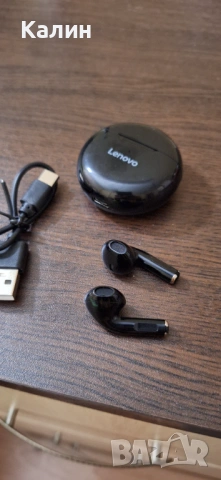 Безжични слушалки Lenovo , снимка 3 - Bluetooth слушалки - 53114345