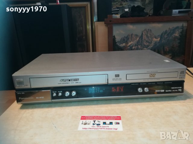 panasonic dvd & hifi stereo video 0902211807, снимка 6 - Плейъри, домашно кино, прожектори - 31747955