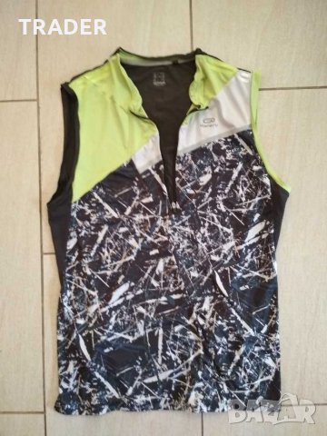 Джърси тениска  за бягане колоездене елек KALENJI DECATHLON, снимка 5 - Спортна екипировка - 19639344