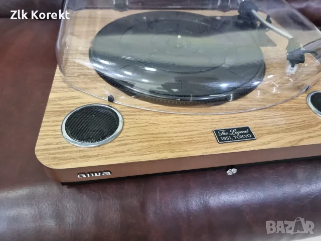 Грамофон Aiwa Bluetooth , снимка 2 - Грамофони - 56483463