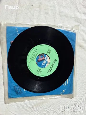 Трио  СИНХРОН  малка плоча - Палома бланка, Ти си отиваш, снимка 3 - Грамофонни плочи - 49449121