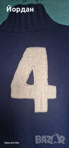 Мъжки пуловер – жилетка с цип – LA MARTINA . размер – L, снимка 8 - Пуловери - 53358555