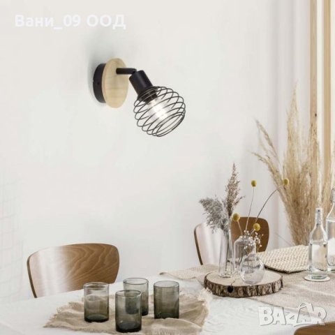 Стенна лампа в индустриален стил, снимка 3 - Лампи за стена - 42861623