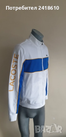 Lacoste Sport Tennis Classic Fit Full Zip Mens Size 3 - S НОВО! ОРИГИНАЛ! Мъжко Горнище с цял Цип!, снимка 13 - Спортни дрехи, екипи - 52541879