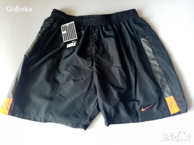 Мъжки къси гащи /бански/-Nike- графит, снимка 1 - Спортни дрехи, екипи - 7279851