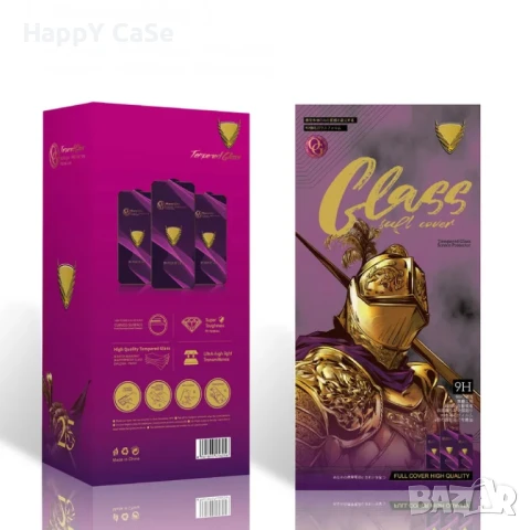 Realme 14 / 14T / 14X / Note 60 / 12 / 12X / OG Premium Full Glue Стъклен протектор за цял екран