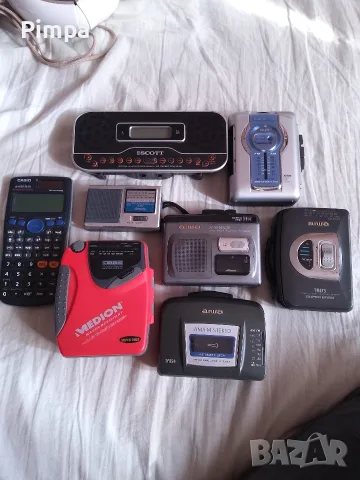Panasonic,Aiwa,Casio,Medion walkman уокмени