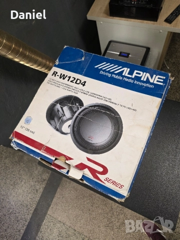 alpine R-W12d4 12" subwoofer 2x4 ohm alpin алпин car audio bass , снимка 5 - Тонколони - 52411380
