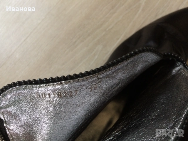 Елегантни черни боти  HUGO., снимка 7 - Дамски боти - 54044677