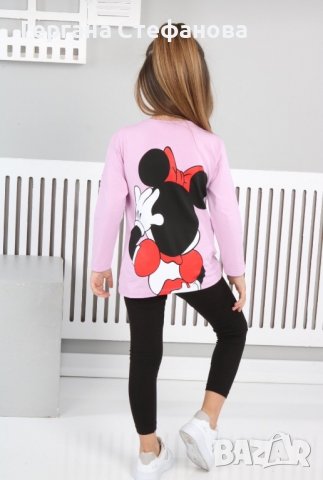 Комплект мини Маус  Бяло-2/3г.3/4г.4/5г.5/6г.7/8г. Лилаво-2/3г.3/4г.4/5г.5/6г.7/8г. Зелено-2/3г.3/4г, снимка 6 - Детски комплекти - 39292261