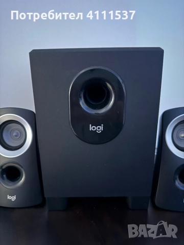 Тонколонки с буфер logitech z313, снимка 2 - Слушалки за компютър - 52478969