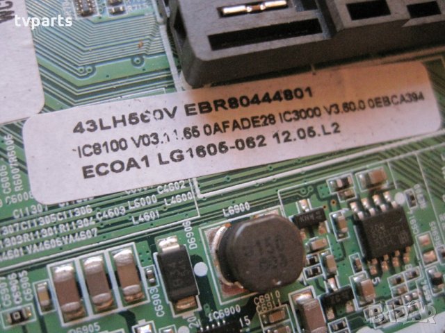 Мейнборд LG EAX66482504(1.0) 43LH560V, снимка 4 - Части и Платки - 30737653