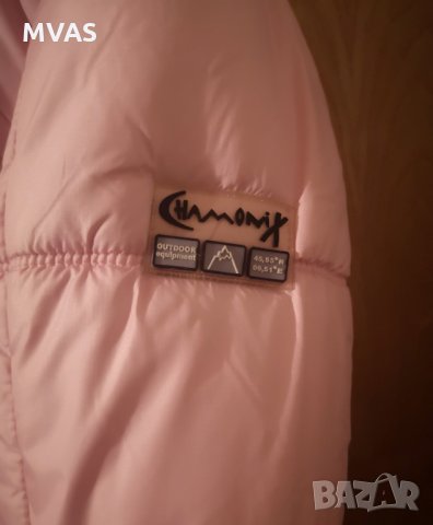 Ново дамско зимно ски яке XXL розово, снимка 3 - Якета - 31027395