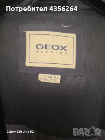 Мъжко зимно яке GEOX Respira XXL с естествен пух , снимка 4 - Якета - 56099217