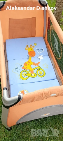 детско легло згъваемо, снимка 5 - Бебешки легла и матраци - 54289420