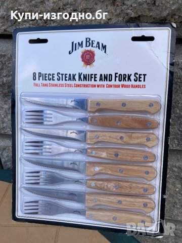 Комплект ножове за месо Jim Beam