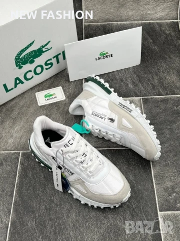 Мъжки Маратонки ✨ Lacoste , снимка 4 - Маратонки - 50802237